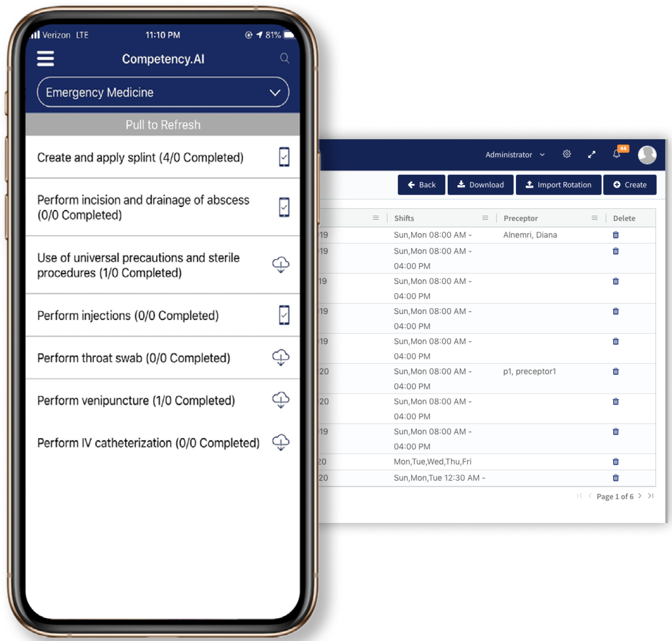 Competency.AI DOT App